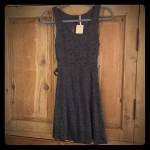 Free People Slate Grey Dress